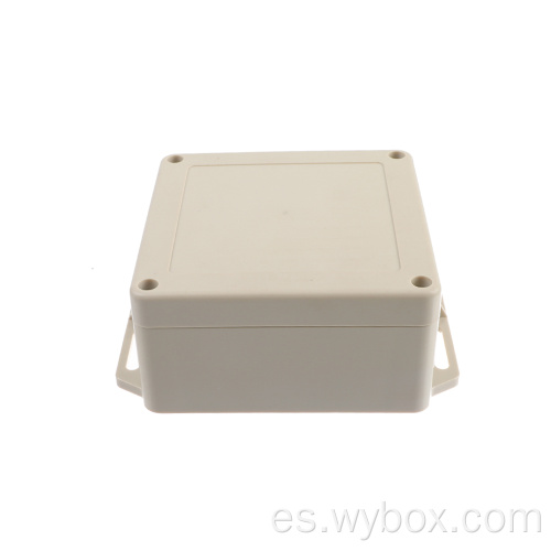 Caja de plástico eléctrico con caja de conexiones de puerta con terminales caja de caja remota abs caja de montaje en pared PWM350